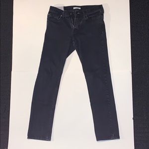 Black slim straight 30X32 Abercrombie jeans